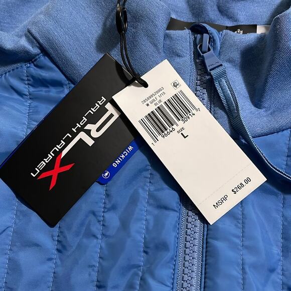 Ralph Lauren Long sleeves Full Zipper Perf Wool Golf Jacket - Picture 4 of 8